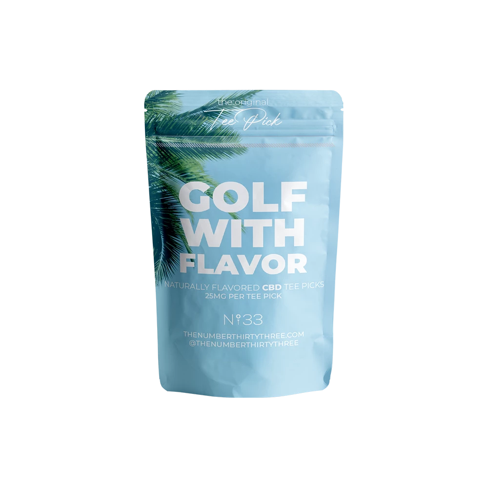 The Number Thirty Three The Original Tee Pick - CBD Tropical Mint 2 The Number Thirty Three The Original Tee Pick - CBD Tropical Mint - Image 2