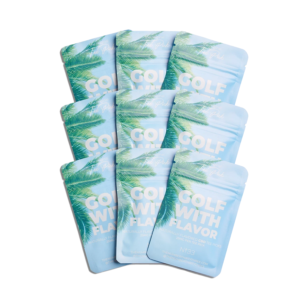 The Number Thirty Three The Original Tee Pick - CBD Tropical Mint 4 The Number Thirty Three The Original Tee Pick - CBD Tropical Mint - Image 4