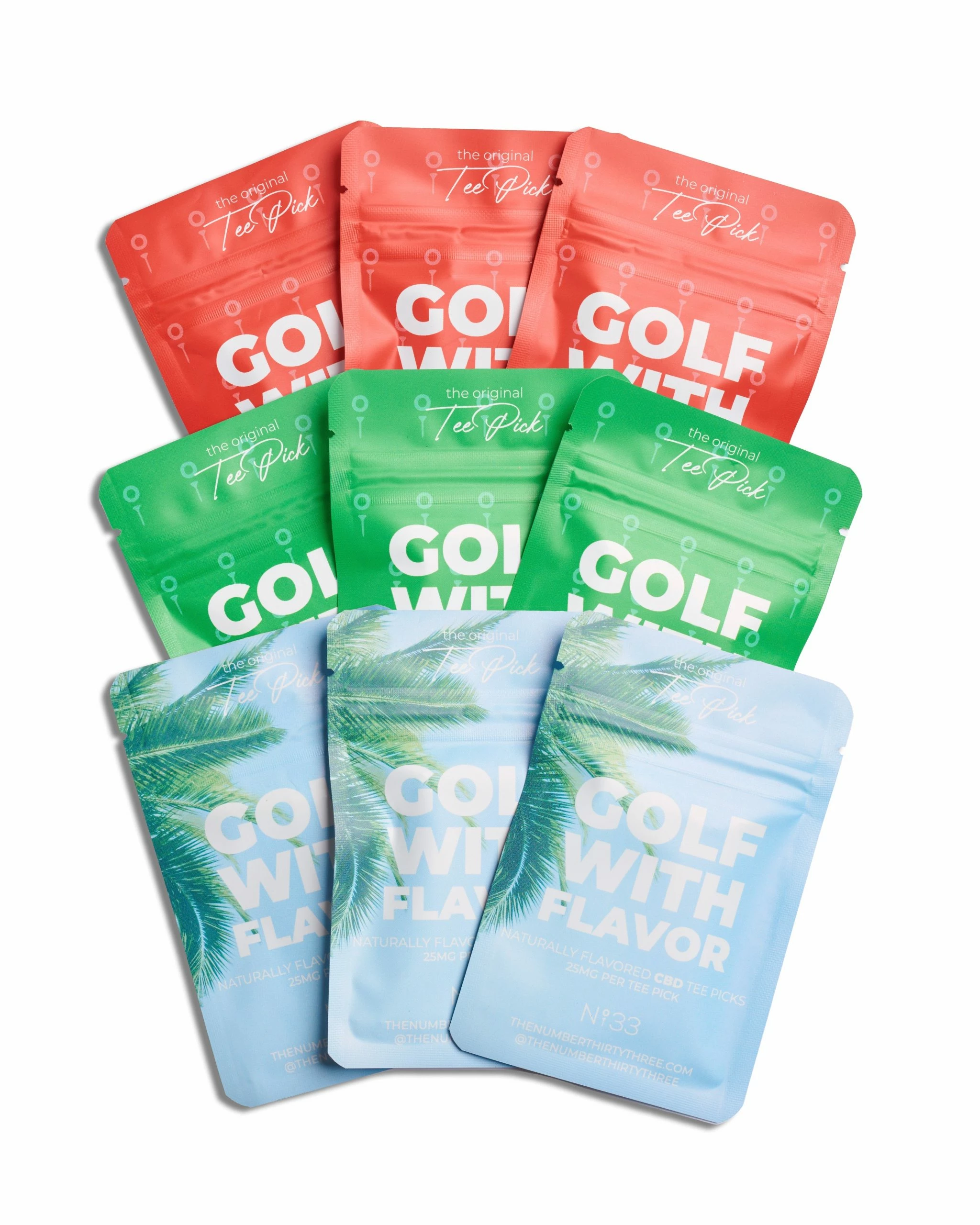 The Number Thirty Three The Original Tee Pick - Variety Packs 4 The Number Thirty Three The Original Tee Pick - Variety Packs - Image 4