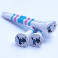 Western Birch Golf Company "Get Amongst It II" Limited Edition Striped Golf Tee