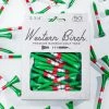 Western Birch Golf Company "Rudolph" Signature Striped Golf Tee