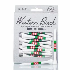 Western Birch Golf Company "Prancer" 3 1/4" Bamboo Golf Tee
