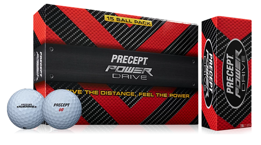 Bridgestone Precept Powerdrive Golf Balls 2 Bridgestone Precept Powerdrive Golf Balls - Image 2