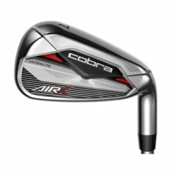Cobra AIR-X Grey/Red Combo 4-PW Iron Set In New Condition -Cheap Golf Hat Store cobra air x grey red combo iron set 2