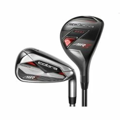 Cobra AIR-X Grey/Red Combo 4-PW Iron Set In New Condition