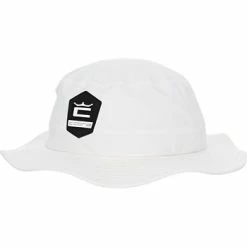 Cobra Crown C Sun Bucket Hat - Bright White Size: S/M -Cheap Golf Hat Store cobra crown c sun headwear 2