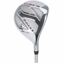 Used Cobra F-Max SuperLite White/Purple Women 7 Wood In Awesome Condition