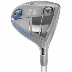 Used Cobra King F6 Silver Women 3-4 Wood In Very Good Condition