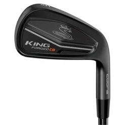 Used Cobra King Forged CB/MB Combo DMB Black 3-PW Iron Set In Very Good Condition