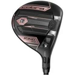 Used Cobra King SpeedZone Black/Pink Women 7 Wood In Very Good Condition