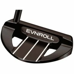 Used Evnroll ER7 Black Mallet Gravity Grip Putter In Very Good Condition -Cheap Golf Hat Store evnroll er7 black mallet gravity grip putter 2