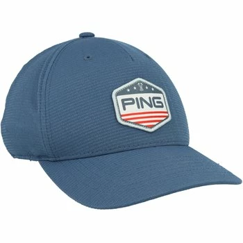 Ping Liberty Performance Snapback Hat - Navy 1 Ping Liberty Performance Snapback Hat - Navy