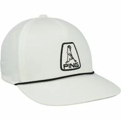 Ping Mr. Ping Tag Hat - White