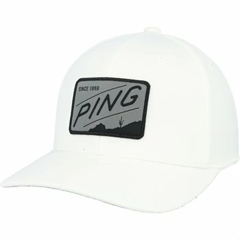 Ping PP58 Camelback Performance Snapback Hat - White 5 Ping PP58 Camelback Performance Snapback Hat - White - Image 5