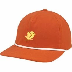 Puma Love Birdies Rope Snapback Hat - Warm Chestnut / Mustard Seed -Cheap Golf Hat Store puma love birdies rope snapback headwear 4