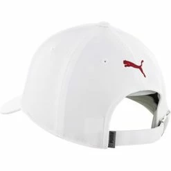 Puma Pars And Stripes P Classic Hat - Bright White -Cheap Golf Hat Store puma pars and stripes p classic headwear 2