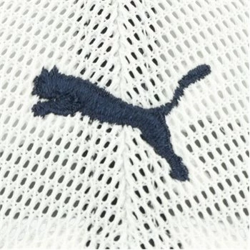 Puma Volition Heritage Trucker Snapback Cap Hat - Navy Blazer / Bright White 6 Puma Volition Heritage Trucker Snapback Cap Hat - Navy Blazer / Bright White - Image 6