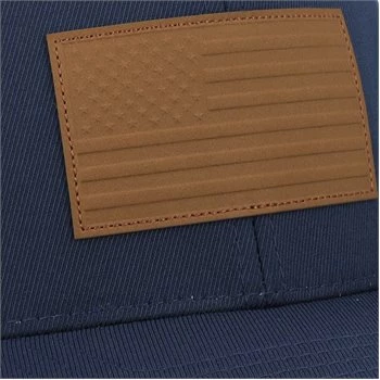 Puma Volition Heritage Trucker Snapback Cap Hat - Navy Blazer / Bright White 1 Puma Volition Heritage Trucker Snapback Cap Hat - Navy Blazer / Bright White