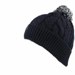 Puma W Cable Pom Beanie Women Knit Hat -Cheap Golf Hat Store puma w cable pom beanie headwear 4