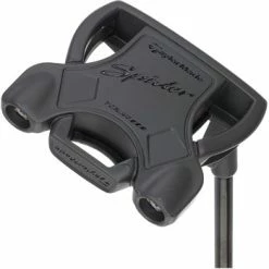 Used TaylorMade Custom Tour Charcoal Grey Spider "L" Neck Putter In Very Good Condition -Cheap Golf Hat Store taylormade custom tour charcoal grey spider l neck putter 2