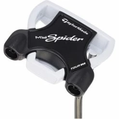 Used TaylorMade MySpider Tour White/Black Putter In Awesome Condition -Cheap Golf Hat Store taylormade myspider tour white black putter 2
