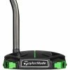 Used TaylorMade MySpider X Black/Green Putter In Awesome Condition
