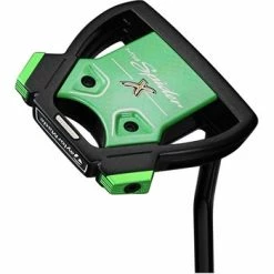 Used TaylorMade MySpider X Black/Green Putter In Awesome Condition -Cheap Golf Hat Store taylormade myspider x black green putter 2