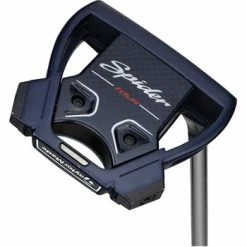 Used TaylorMade MySpider X Navy/White Putter In Very Good Condition -Cheap Golf Hat Store taylormade myspider x navy white putter 2