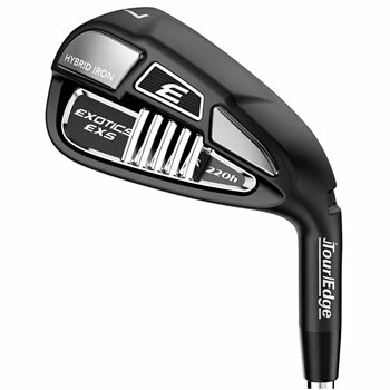 Used Tour Edge Exotics EXS 220h 5-PW, AW Iron Set - Regular Flex 1 Used Tour Edge Exotics EXS 220h 5-PW, AW Iron Set - Regular Flex